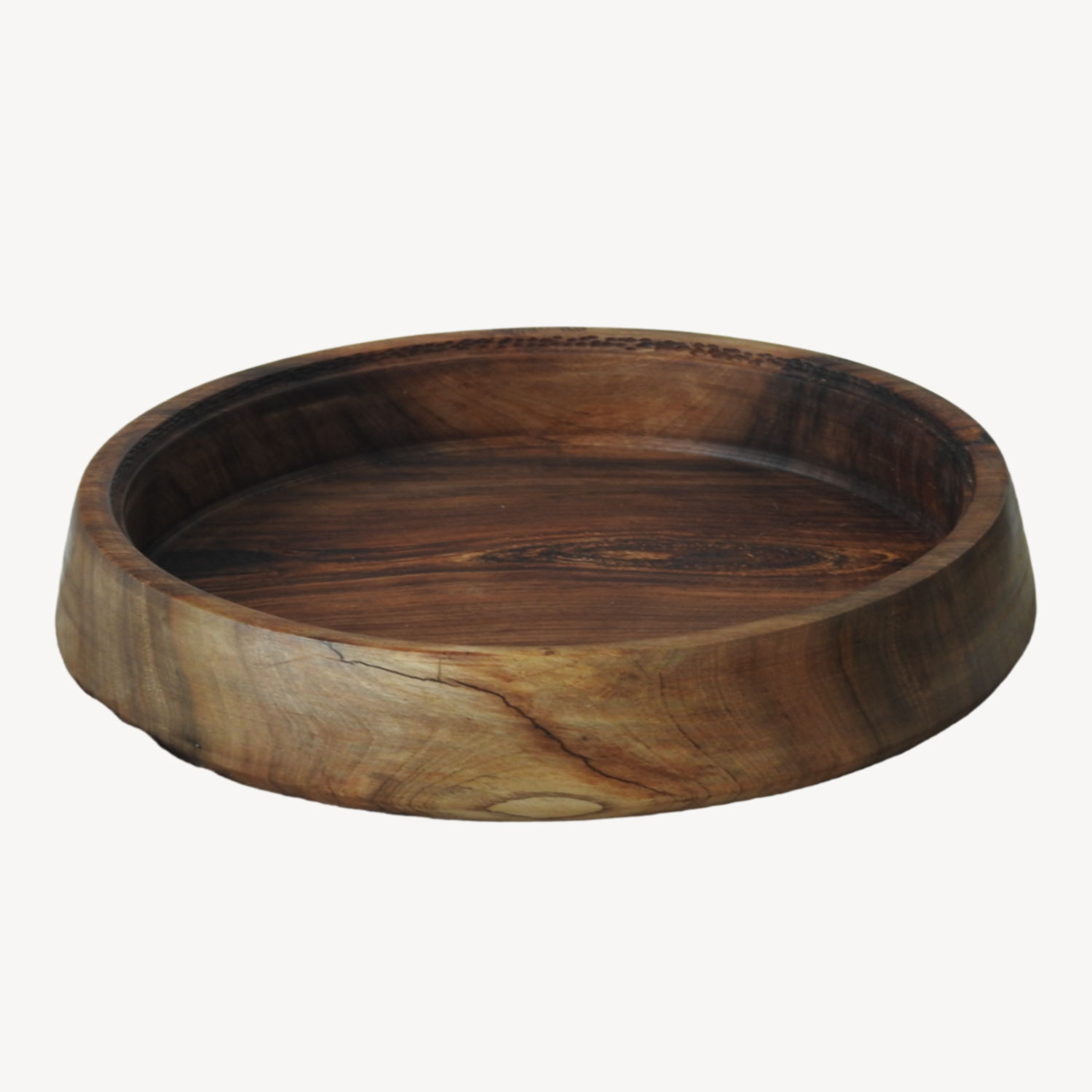 huge wooden bowl کاسه چوبی بزرگ