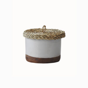 شکلات خوری سرامیکی در حصیری ظرف درحصیری