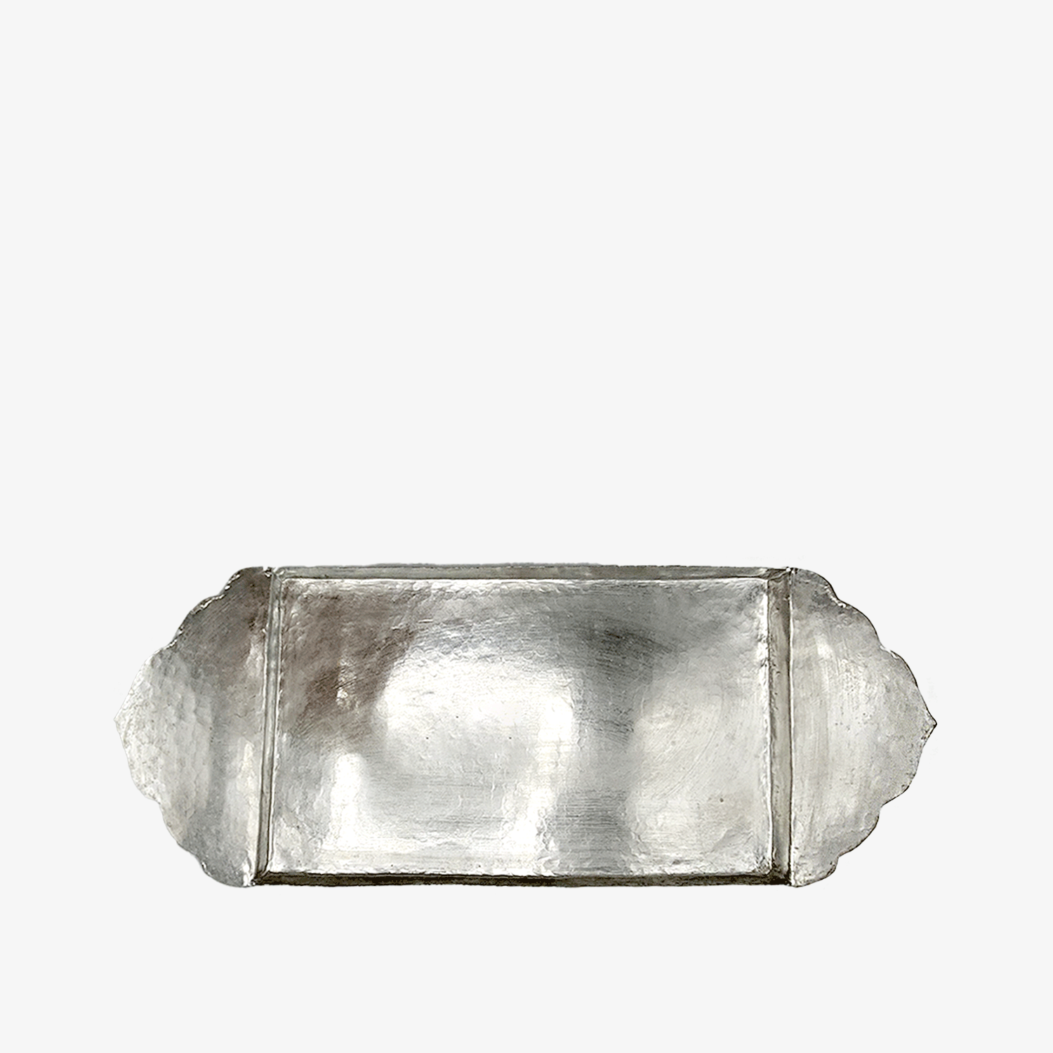 Two-handled-roulette10 سینی مستطیل تاجینه مسی - Image 1