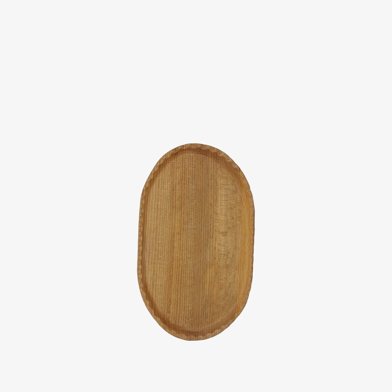 wooden-tray4 سینی چوبی دالبری بیضی - Image 1