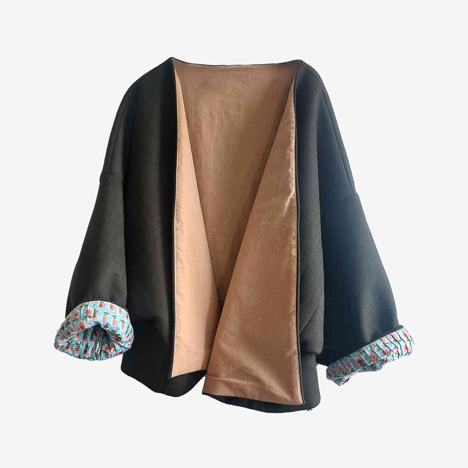 کت-کیمونو کت کیمونو پشمی فوتر - Image 1