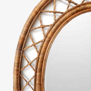 خرید آینه قدی حصیری با بهترین قیمت آینه حصیری دست ساز صنایع دستی ایرانی